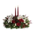 Order Christmas Centerpiece with Lilies